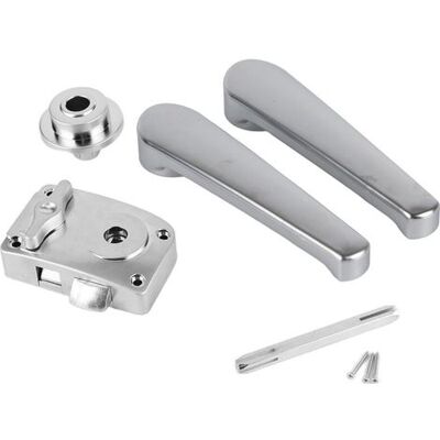 OEM Juego De Cerradura De Palanca Para Puerta De Baño, Pomo De Manija De Sala De Baños, Cromado Pulido Para Autocaravana Rv Yates OEM Juego De Cerradura De Palanca Para Puerta De Baño, Pomo De Manija De Sala De Baños, Cromado Pulido Para Autocaravana Rv Yates