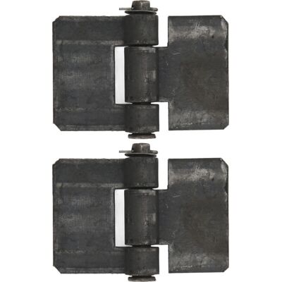OEM Bisagra De Tope Para Puerta 106x75 5mm, Cojinete Soldable Para Bisagras De Remolque, 2 Piezas OEM Bisagra De Tope Para Puerta 106x75 5mm, Cojinete Soldable Para Bisagras De Remolque, 2 Piezas