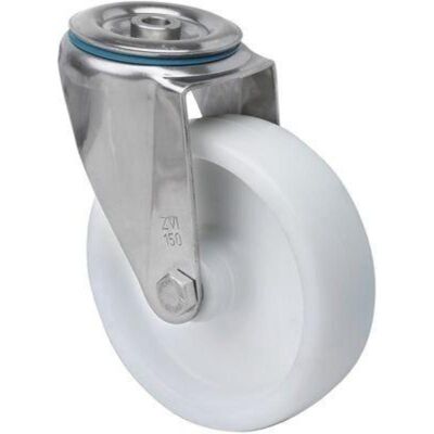 Ruedas Alex - Rueda Giratora Agujero M12 Inox.20zvi100-utr Poliamix Blanco Eje Rodillos Ruedas Alex - Rueda Giratora Agujero M12 Inox.20zvi100-utr Poliamix Blanco Eje Rodillos