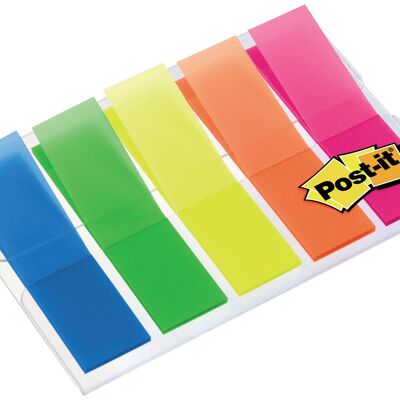 3M Post-it Index Mini Marcadores Removibles Full Color Con Dispensador Fluo Surtidos 100 Pz 11,9 X 43,2 Mm 3M Post-it Index Mini Marcadores Removibles Full Color Con Dispensador Fluo Surtidos 100 Pz 11,9 X 43,2 Mm
