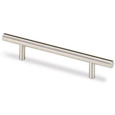Hettich - Manija para mueble Salvia Acero inoxidable cepillado 160mm - Manija para mueble Hettich - Manija para mueble Salvia Acero inoxidable cepillado 160mm - Manija para mueble