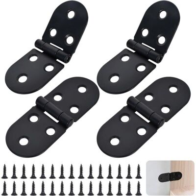 OEM 4 Piezas De Bisagras Planas Para Puertas Plegables, Bisagras Para Puertas Plegables, Bisagra Abatible De 180° Para Puertas De Armarios, Bisagra Y Tornillos De Acero Inoxidable, Bisagras Crezuo-crezuo OEM 4 Piezas De Bisagras Planas Para Puertas Plegables, Bisagras Para Puertas Plegables, Bisagra Abatible De 180° Para Puertas De Armarios, Bisagra Y Tornillos De Acero Inoxidable, Bisagras Crezuo-crezuo