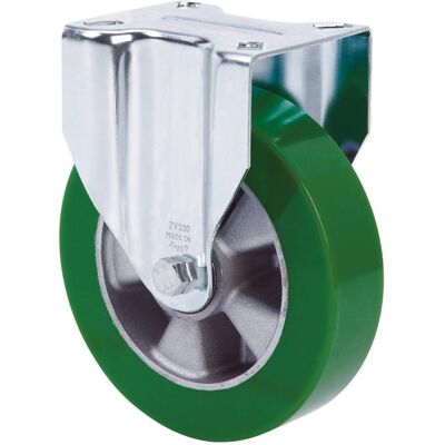 Alex - Rueda Fija 4mm 17zvr200-augb Aluminio-poliur.verde Eje Bolas Alex - Rueda Fija 4mm 17zvr200-augb Aluminio-poliur.verde Eje Bolas
