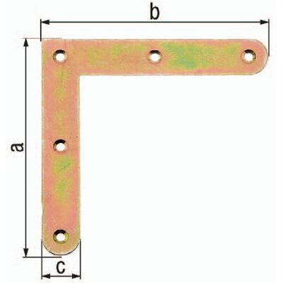Alberts - Ngulo De Esquina L.120x120 Mm Lar. 20 Mm S.2 Mm Sta Galv.verz.d.pass.gah (por 20) Alberts - Ngulo De Esquina L.120x120 Mm Lar. 20 Mm S.2 Mm Sta Galv.verz.d.pass.gah (por 20)