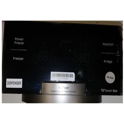 Marco de dispensador del frigorífico negro Samsung DA97-12819G Marco de dispensador del frigorífico negro Samsung DA97-12819G