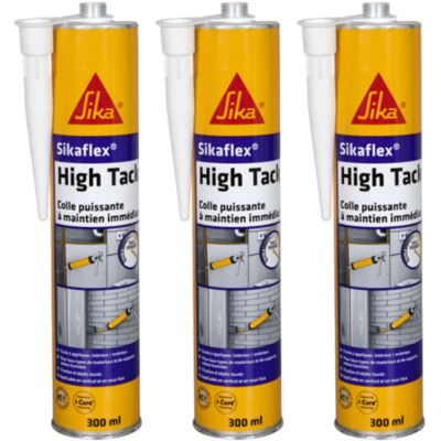 Sika Sikaflex High Tack Sellador Blanco - 3x300ml - Sellador Sika Sikaflex High Tack Sellador Blanco - 3x300ml - Sellador
