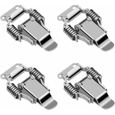 OEM 4 Piezas De Pestillo De Abrazadera De Acero Inoxidable, Cerradura De Palanca, Cerradura De Palanca, Pestillo De Puerta, Pestillo De Palanca Con Resorte. OEM 4 Piezas De Pestillo De Abrazadera De Acero Inoxidable, Cerradura De Palanca, Cerradura De Palanca, Pestillo De Puerta, Pestillo De Palanca Con Resorte.