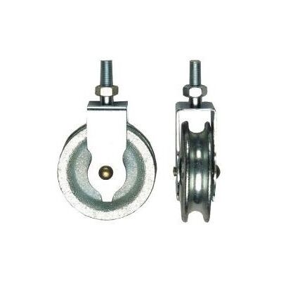 HBS Betz Roldana de cuerda 60mm Hierro gris - Roldana HBS Betz Roldana de cuerda 60mm Hierro gris - Roldana