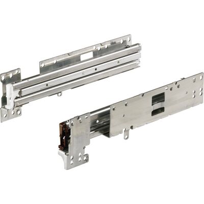 Hettich - Guía de cajón para Korpusbauweise - 60kg - Zincada Hettich - Guía de cajón para Korpusbauweise - 60kg - Zincada