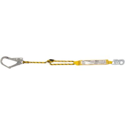 Safetop - Cuerda Trenzada De 1.98 M Con Mosquetones Y Absorbedor Safetop - Cuerda Trenzada De 1.98 M Con Mosquetones Y Absorbedor