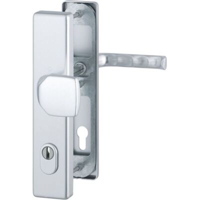 Set de cerradura de aluminio Hoppe London - Cilindro perfil, 92-72mm Set de cerradura de aluminio Hoppe London - Cilindro perfil, 92-72mm