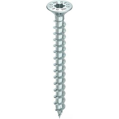 Tornillo de Madera Azul Heco - 10x100mm - Cabeza Phillips - Pack de 50 Tornillo de Madera Azul Heco - 10x100mm - Cabeza Phillips - Pack de 50