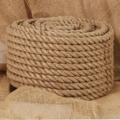 Cuerda 100% Yute 20 Mm 100 M Vidaxl Cuerda 100% Yute 20 Mm 100 M Vidaxl