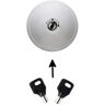 Ufo3 comfort locks meroni 8090ct23bi- blanco-2 piezas