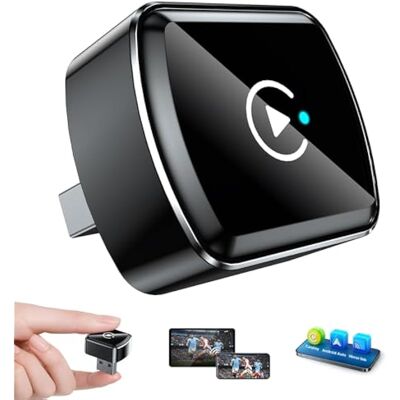 OEM Adaptador 4 En 1 Para Carplay Inalámbrico Con Android Auto, Carplay Con Cable, Ultracompacto, Usb-c/a, Plug & Play, Wi-fi Dual Y Bluetooth 5.0 Sin Latencia, Compatible Con Ios 10+/android 11+. OEM Adaptador 4 En 1 Para Carplay Inalámbrico Con Android Auto, Carplay Con Cable, Ultracompacto, Usb-c/a, Plug & Play, Wi-fi Dual Y Bluetooth 5.0 Sin Latencia, Compatible Con Ios 10+/android 11+.