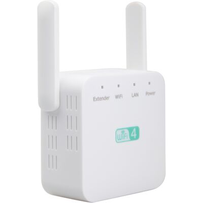 OEM Repetidor Amplificador De Señal Wifi Inalámbrico Con Dos Antenas Externas, 300 Mbps, Alta Compatibilidad, Wd-r611u, Blanco, Estándar Europeo. OEM Repetidor Amplificador De Señal Wifi Inalámbrico Con Dos Antenas Externas, 300 Mbps, Alta Compatibilidad, Wd-r611u, Blanco, Estándar Europeo.