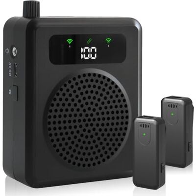 OEM Amplificador De Voz Portátil Con Micrófono De Solapa Inalámbrico, Amplificador De Voz Portátil Para Profesores, Amplificador De Voz Con Micrófono Pa Para Múltiples Ubicaciones (negro) OEM Amplificador De Voz Portátil Con Micrófono De Solapa Inalámbrico, Amplificador De Voz Portátil Para Profesores, Amplificador De Voz Con Micrófono Pa Para Múltiples Ubicaciones (negro)