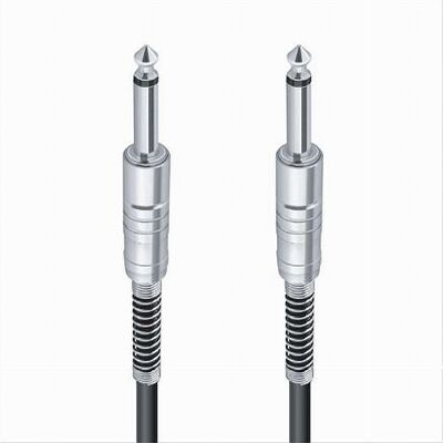 TRADE SHOP TRAESIO Trade Shop - Cable De Conexión 2 65 Mm Jack Mono 3mt Cable De Micrófono De Audio Estéreo Joyack-02 - TRADE SHOP TRAESIO Trade Shop - Cable De Conexión 2 65 Mm Jack Mono 3mt Cable De Micrófono De Audio Estéreo Joyack-02 -