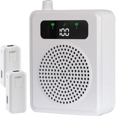 OEM Amplificador De Voz Portátil Con Micrófono De Solapa Inalámbrico, Amplificador De Voz Portátil Para Profesores, Amplificador De Voz Con Micrófono Pa Para Múltiples Ubicaciones (blanco) OEM Amplificador De Voz Portátil Con Micrófono De Solapa Inalámbrico, Amplificador De Voz Portátil Para Profesores, Amplificador De Voz Con Micrófono Pa Para Múltiples Ubicaciones (blanco)