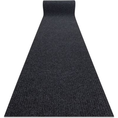 RUGSX Corredor - Alfombrilla Antideslizante Gin 2057 Exterior, Interior Liverpool Antracita 80 Cm Grey 80x310 Cm RUGSX Corredor - Alfombrilla Antideslizante Gin 2057 Exterior, Interior Liverpool Antracita 80 Cm Grey 80x310 Cm