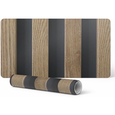 OEM Alfombrilla Antideslizante Para Ratón Y Teclado, Listones De Madera, 100x50 Cm OEM Alfombrilla Antideslizante Para Ratón Y Teclado, Listones De Madera, 100x50 Cm
