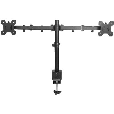 OEM Soporte Para Monitor, Diseño De Doble Brazo, Altura Ajustable, Negro. OEM Soporte Para Monitor, Diseño De Doble Brazo, Altura Ajustable, Negro.