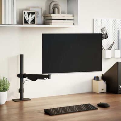 Vidaxl Brazo De Monitor Único Pantalla Máxima 27'' Resorte De Gas 10kg Vidaxl Brazo De Monitor Único Pantalla Máxima 27'' Resorte De Gas 10kg