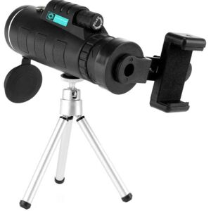 JUSCH Telescopio Monocular Profesional De Alta Definición Hd 40x60 Con Soporte Para Smartphone Y Trípode Para Observación De Aves, Acampada, Senderismo, Caza Y Conciertos. JUSCH Telescopio Monocular Profesional De Alta Definición Hd 40x60 Con Soporte Para Smartphone Y Trípode Para Observación De Aves, Acampada, Senderismo, Caza Y Conciertos.