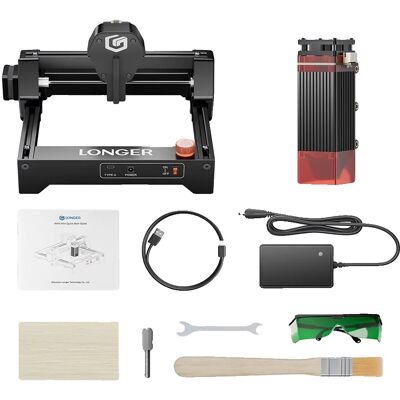 OEM Grabadora Láser De Alta Precisión, Compatible Con Diversos Materiales, Longer Ray5 Mini 3.5w, Ue OEM Grabadora Láser De Alta Precisión, Compatible Con Diversos Materiales, Longer Ray5 Mini 3.5w, Ue