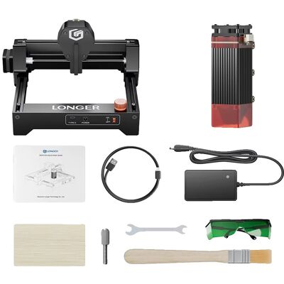 OEM Grabadora Láser De Alta Precisión, Compatible Con Diversos Materiales, Longer Ray5 Mini 2.5w, Ue OEM Grabadora Láser De Alta Precisión, Compatible Con Diversos Materiales, Longer Ray5 Mini 2.5w, Ue