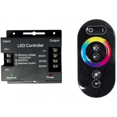 SENKO Control Remoto Rgb 12v-24v Cinta Led Freya 20m C/mando Tactil SENKO Control Remoto Rgb 12v-24v Cinta Led Freya 20m C/mando Tactil