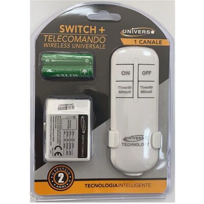 TRADE SHOP TRAESIO Trade Shop - Switch + Universal Wireless Remote Control 1 Te-a Smart Technology Channel - TRADE SHOP TRAESIO Trade Shop - Switch + Universal Wireless Remote Control 1 Te-a Smart Technology Channel -