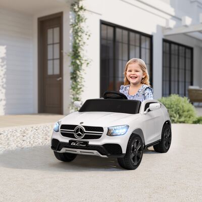 PZCC Coche Eléctrico Infantil, Vehículo Eléctrico De 12 V, Mando A Distancia 2.4g, 3 Velocidades, Arranque Suave, 105 X 68 X 50 Cm, Blanco PZCC Coche Eléctrico Infantil, Vehículo Eléctrico De 12 V, Mando A Distancia 2.4g, 3 Velocidades, Arranque Suave, 105 X 68 X 50 Cm, Blanco