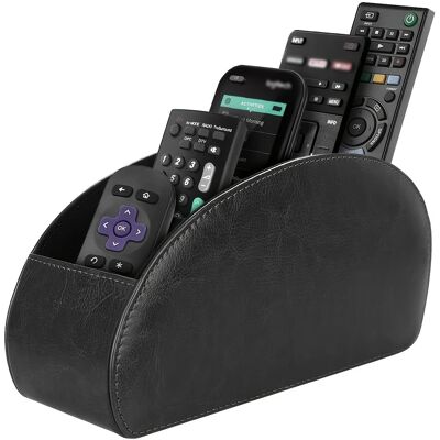 OEM Soporte Para Mando A Distancia Con 5 Bolsillos, Gran Soporte Para Mandos A Distancia De Tv, Dvd, Dongle 4k Y Blu-ray, Portalápices, Material De Oficina, Negro OEM Soporte Para Mando A Distancia Con 5 Bolsillos, Gran Soporte Para Mandos A Distancia De Tv, Dvd, Dongle 4k Y Blu-ray, Portalápices, Material De Oficina, Negro