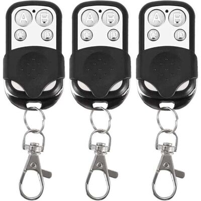 DPZO Juego De 3 Mandos A Distancia Universales Para Puertas Automáticas, Frecuencia De 433,92 Mhz, Código Fijo, 4 Botones Para Controlar Hasta 4 Puertas. DPZO Juego De 3 Mandos A Distancia Universales Para Puertas Automáticas, Frecuencia De 433,92 Mhz, Código Fijo, 4 Botones Para Controlar Hasta 4 Puertas.