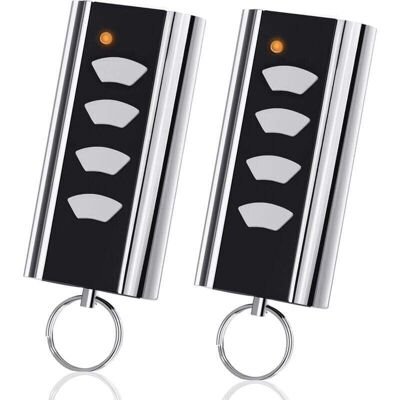 DPZO Mando A Distancia De 2 Piezas Para Puertas De Garaje Normstahl Entrematic Rcu 433-4k, Rcu 433-2k, Ea433 2km, Ea433 2ks, Compatible Con El Mando A Distancia De Código Variable Crawford Normstahl 433.92 DPZO Mando A Distancia De 2 Piezas Para Puertas De Garaje Normstahl Entrematic Rcu 433-4k, Rcu 433-2k, Ea433 2km, Ea433 2ks, Compatible Con El Mando A Distancia De Código Variable Crawford Normstahl 433.92