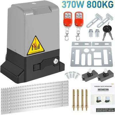 Tolletour Motor Para Puertas Correderas 370w Hasta 800 Kg, Motor Eléctrico Para Portones Con 2 Llaves Y Mando A Distancia, Automatismo Para Portones Tolletour Motor Para Puertas Correderas 370w Hasta 800 Kg, Motor Eléctrico Para Portones Con 2 Llaves Y Mando A Distancia, Automatismo Para Portones