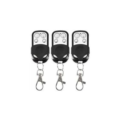 OEM Juego De 3 Mandos A Distancia Universales Para Puertas Automáticas, Frecuencia De 433,92 Mhz, Código Fijo, 4 Botones Para Controlar Hasta 4 Puertas - Crezuo OEM Juego De 3 Mandos A Distancia Universales Para Puertas Automáticas, Frecuencia De 433,92 Mhz, Código Fijo, 4 Botones Para Controlar Hasta 4 Puertas - Crezuo