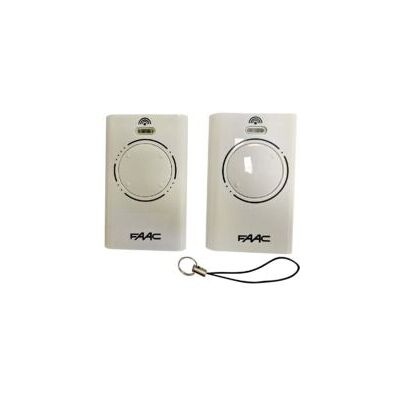 OEM Dos Mandos A Distancia Faac Xt2 Blancos De Dos Canales Y 433 Mhz Con Transmisores De Código Variable Slh Lr Originales - Crezuo OEM Dos Mandos A Distancia Faac Xt2 Blancos De Dos Canales Y 433 Mhz Con Transmisores De Código Variable Slh Lr Originales - Crezuo