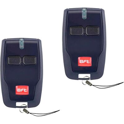 OEM Juego De 2 Mandos A Distancia Para Puertas De Garaje Eléctricas Bft Mitto De 2 Canales, 433 Mhz Y 12 V OEM Juego De 2 Mandos A Distancia Para Puertas De Garaje Eléctricas Bft Mitto De 2 Canales, 433 Mhz Y 12 V