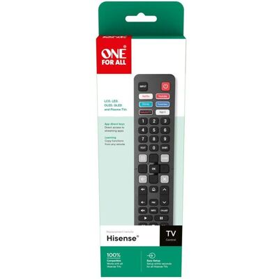 One For All Control Remoto De Tv - Hisense One For All Control Remoto De Tv - Hisense