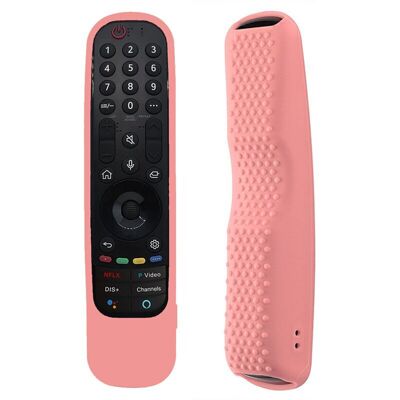 OEM Funda De Silicona Para Mando A Distancia De Smart Tvs An-mr21 Mr22, Resistente A Golpes Y Luminosa, Color Rosa. OEM Funda De Silicona Para Mando A Distancia De Smart Tvs An-mr21 Mr22, Resistente A Golpes Y Luminosa, Color Rosa.