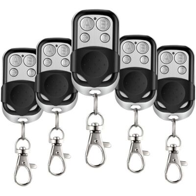 OEM Mandos A Distancia Universales Para Puertas De Garaje, Inalámbricos De 4 Botones Y 433,92 Mhz, Con Tapa Deslizante Y Soporte Para Llaves, Para Puertas De Garaje Eléctricas -crezuo OEM Mandos A Distancia Universales Para Puertas De Garaje, Inalámbricos De 4 Botones Y 433,92 Mhz, Con Tapa Deslizante Y Soporte Para Llaves, Para Puertas De Garaje Eléctricas -crezuo