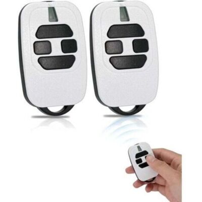 OEM - Paquete De 2 Mandos A Distancia Para Puertas De 433,92 Mhz - 4 Canales Compatibles Con Gti4/gti2/mio Tr2/4 - Alerta Sonora - Apertura De Puertas/garajes - Para Hogares Y Negocios - Usuarios Profesio OEM - Paquete De 2 Mandos A Distancia Para Puertas De 433,92 Mhz - 4 Canales Compatibles Con Gti4/gti2/mio Tr2/4 - Alerta Sonora - Apertura De Puertas/garajes - Para Hogares Y Negocios - Usuarios Profesio