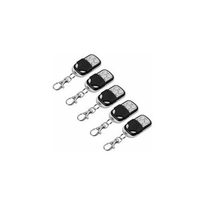 OEM 5 Unidades De Mando A Distancia Universal Para Clonación De Puertas Eléctricas De Garaje Y Portones, Llaveros De Repuesto De 433 Mhz - Crezuo OEM 5 Unidades De Mando A Distancia Universal Para Clonación De Puertas Eléctricas De Garaje Y Portones, Llaveros De Repuesto De 433 Mhz - Crezuo