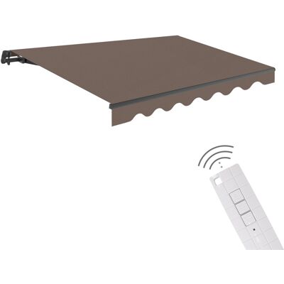 WASABI Toldo Motorizado Retráctil 3x2,5 Topo – Mando A Distancia WASABI Toldo Motorizado Retráctil 3x2,5 Topo – Mando A Distancia
