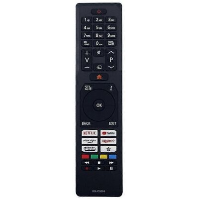 OEM Mando A Distancia Rm-c3604 Para Televisores Jvc - Mando A Distancia Ergonómico De Repuesto Por Infrarrojos OEM Mando A Distancia Rm-c3604 Para Televisores Jvc - Mando A Distancia Ergonómico De Repuesto Por Infrarrojos