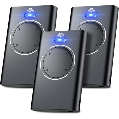 OEM Juego De 3 Mandos A Distancia Para Puertas De Garaje, Mandos A Distancia De 868 Mhz, Compatibles Con Xt2 868 Slh Lr, Xt4 868 Slh Lr, 4 Canales, Color Negro - Crezuo OEM Juego De 3 Mandos A Distancia Para Puertas De Garaje, Mandos A Distancia De 868 Mhz, Compatibles Con Xt2 868 Slh Lr, Xt4 868 Slh Lr, 4 Canales, Color Negro - Crezuo