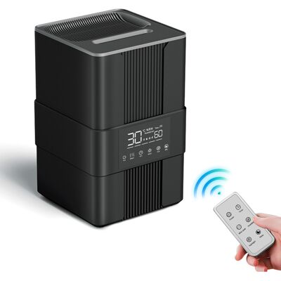 OEM Humidificador Ultrasónico Para Uso Doméstico Con Efecto Llama, Capacidad De 3,5 L, 3 Modos De Niebla, Control Inteligente De Humedad Y Mando A Distancia, Negro O Blanco, Abs. OEM Humidificador Ultrasónico Para Uso Doméstico Con Efecto Llama, Capacidad De 3,5 L, 3 Modos De Niebla, Control Inteligente De Humedad Y Mando A Distancia, Negro O Blanco, Abs.