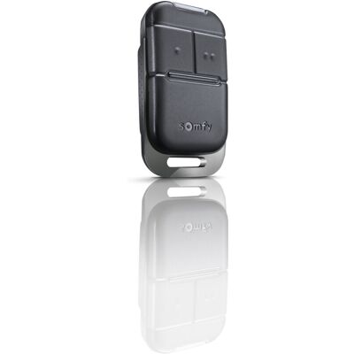 FOCTRO Mando A Distancia Somfy 2401539 Negro 2 Canales FOCTRO Mando A Distancia Somfy 2401539 Negro 2 Canales